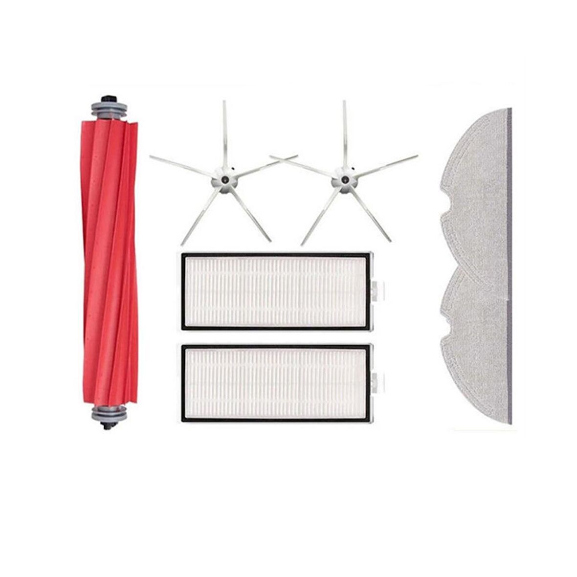 Roborock Q7 Max Plus Uyumlu Fırça Filtre Yedek Set